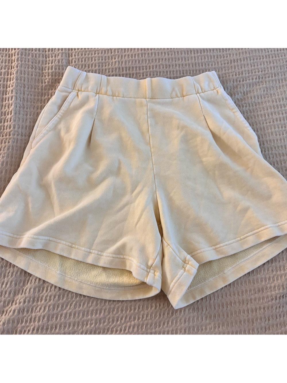 Aerie New Heights Pleated Sweat Shorts